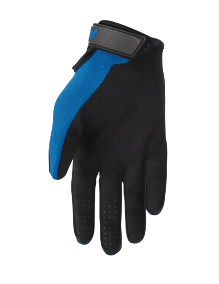 GUANTES THOR RIDEMODE STATIC NEGRO AZUL