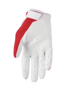 GUANTES THOR RIDEMODE STATIC ROJO BLANCO 2