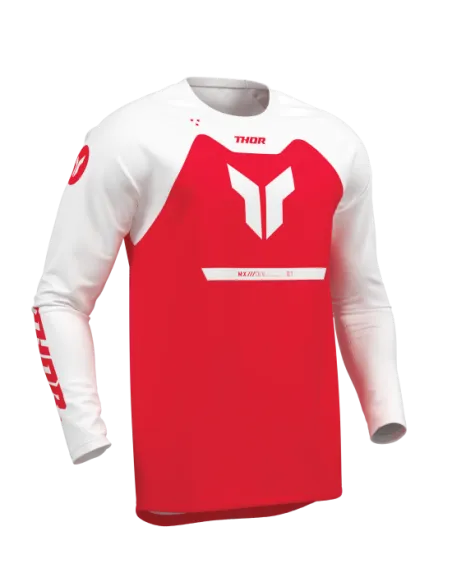 CAMISETA THOR RIDEMODE ROJA BLANCA