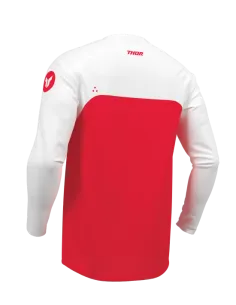 CAMISETA THOR RIDEMODE ROJA BLANCA 2
