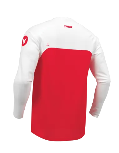 CAMISETA THOR RIDEMODE ROJA BLANCA