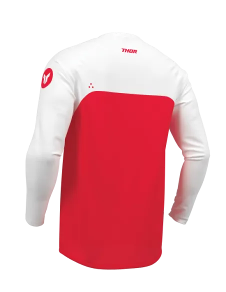 CAMISETA THOR RIDEMODE ROJA BLANCA