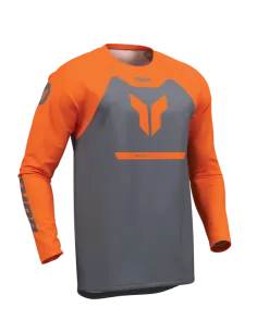 CAMISETA THOR RIDEMODE NARANJA GRIS