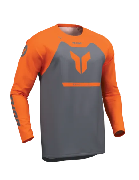 CAMISETA THOR RIDEMODE NARANJA GRIS