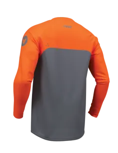 CAMISETA THOR RIDEMODE NARANJA GRIS 2