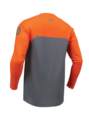 CAMISETA THOR RIDEMODE NARANJA GRIS