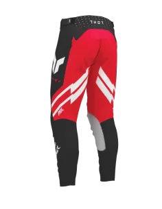 PANTALON THOR LAUNCHMODE FUTURA NEGRO ROJO 2