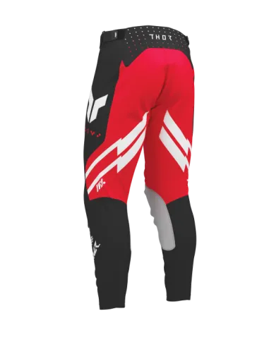 PANTALON THOR LAUNCHMODE FUTURA NEGRO ROJO