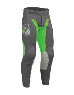 PANTALON THOR LAUNCHMODE FUTURA GRIS CLARO VERDE FLUOR