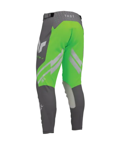 PANTALON THOR LAUNCHMODE FUTURA GRIS CLARO VERDE FLUOR