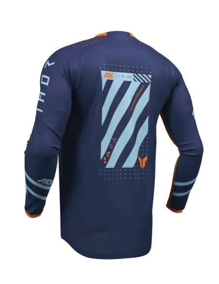 CAMISETA THOR LAUNCHMODE FUTURA NARANJA AZUL