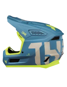CASCO THOR FLEET FORGE AZUL GRIS MATE AMARILLO FLUOR 2