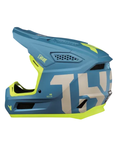 CASCO THOR FLEET FORGE AZUL GRIS MATE AMARILLO FLUOR