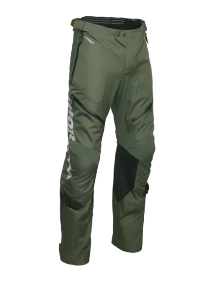 PANTALON THOR TERRAIN GRIS VERDE MILITAR FUERA BOTA