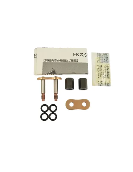 ENGANCHE DE CADENA REMACHE EK 520SRX2 COLOR ACERO - SIN HERRAMIENTA