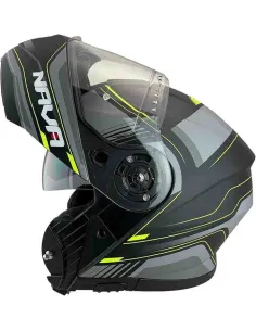 CASCO MODULAR NAVA SPRINT III NEGRO MATE AMARILLO FLUOR