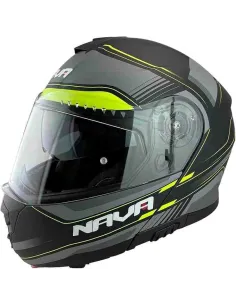 CASCO MODULAR NAVA SPRINT III NEGRO MATE AMARILLO FLUOR 2
