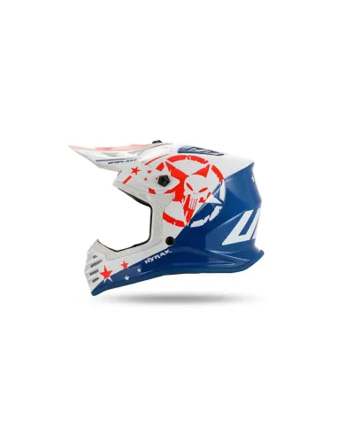 CASCO UFO NIÑO AZUL BLANCO
