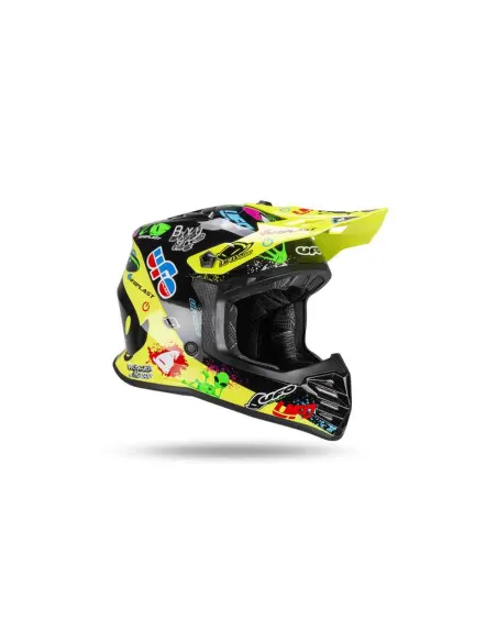 CASCO UFO NIÑO GIALLO GRAPHIC