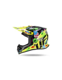 CASCO UFO NIÑO GIALLO GRAPHIC 2