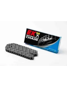CADENA EK 428DEH SIN RETENES ESTANDAR 134 PASOS NEGRA - ESLABON CLIP