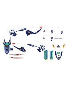 KIT ADHESIVOS BLACKBIRD REPLICA HUSQVARNA TE 250/300 14-16 FC 250-450 14-15