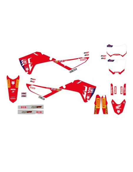 KIT ADHESIVOS BLACKBIRD REPLICA TEAM HRC HONDA CRF 250R/250RX/450R/450RX/450X/450RWE 25-26