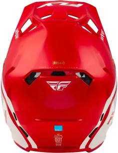 CASCO FLY RACING FORMULA CC OBJETIVE ROJO BLANCO 2
