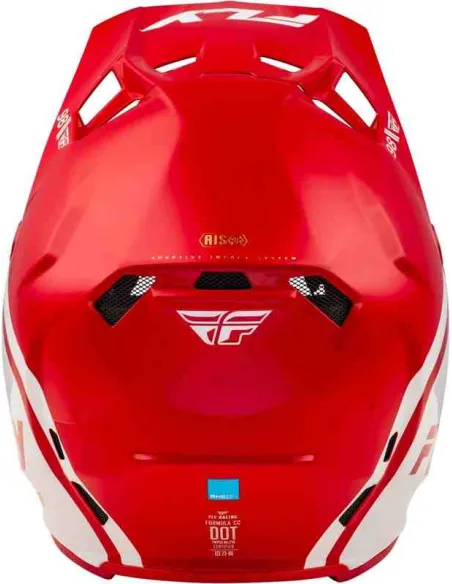 CASCO FLY RACING FORMULA CC OBJETIVE ROJO BLANCO
