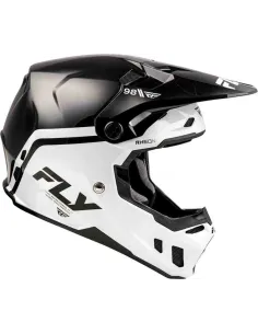 CASCO FLY RACING FORMULA CC OBJETIVE NEGRO BLANCO 2