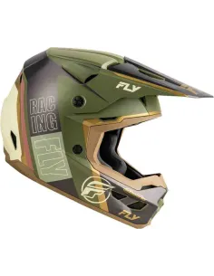 CASCO FLY RACING KINETIC RALLY MATTE MOSS GREY CAQUI 2