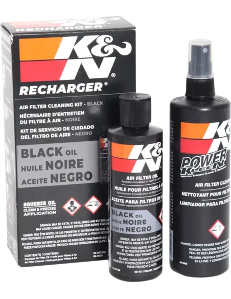 KIT LIMPIEZA Y ENGRASE FILTROS DE AIRE K&N