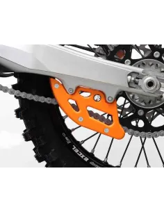 GUIA CADENA AXP RACING REFORZADO KTM EXC/SX/EXCF/SXF 125-450 2024 NARANJA 2