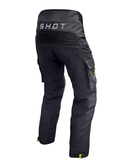 PANTALON SHOT CLIMATIC NEGRO AMARILLO FLUOR