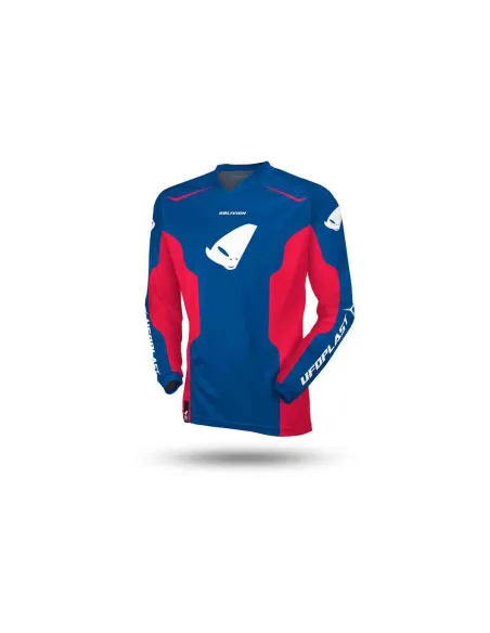 CAMISETA UFO OBLIVION AZUL ROJA