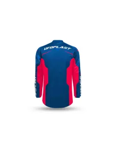 CAMISETA UFO OBLIVION AZUL ROJA 2