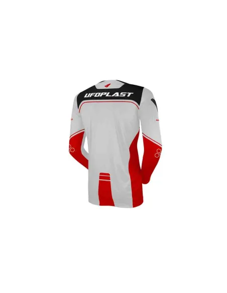 CAMISETA UFO ARES GRIS ROJA