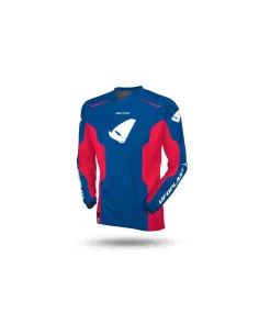 CAMISETA UFO OBLIVION AZUL ROJA