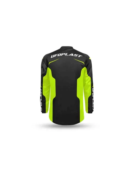 CAMISETA UFO OBLIVION NEGRA AMARILLO FLUOR