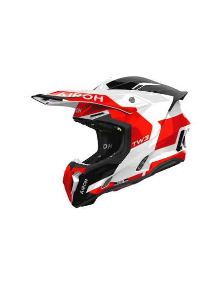 CASCO AIROH TWIST 3 FANCY ROJO GLOSS