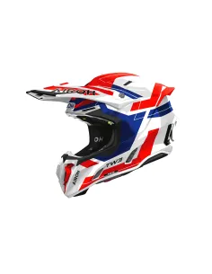 CASCO AIROH TWIST 3 FANCY ROJO AZUL GLOSS
