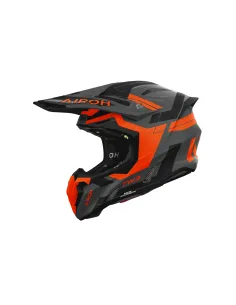 CASCO AIROH TWIST 3 FANCY NARANJA MATE