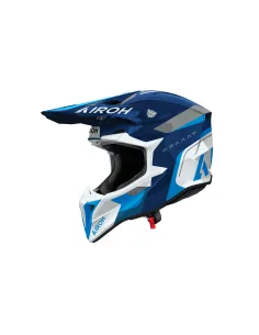 CASCO AIROH WRAAAP CONQUER AZUL GLOSS