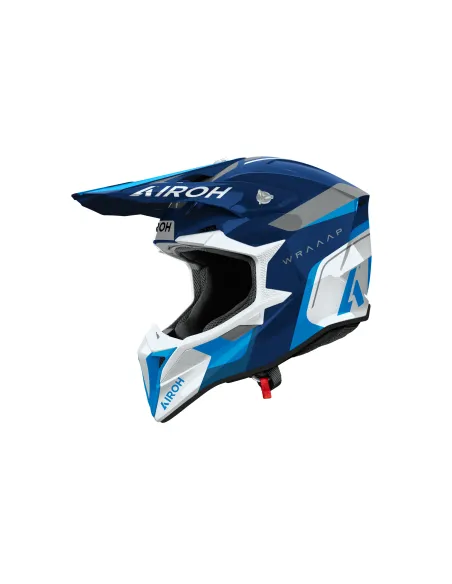 CASCO AIROH WRAAAP CONQUER AZUL GLOSS