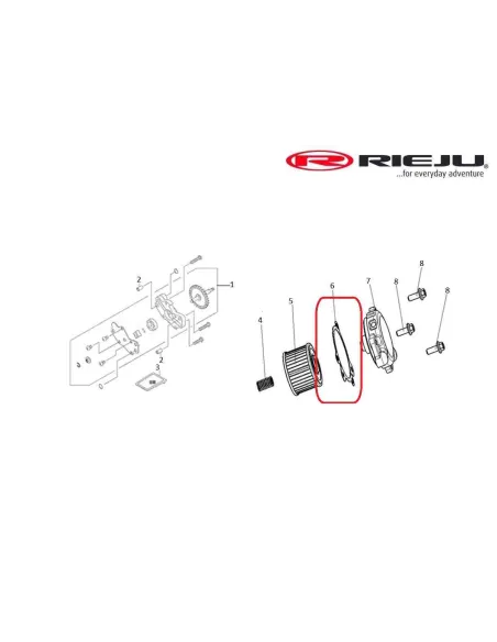 JUNTA TAPA FILTRO ACEITE RIEJU AVENTURA RALLY 307