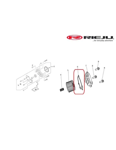 JUNTA TAPA FILTRO ACEITE RIEJU AVENTURA RALLY 307