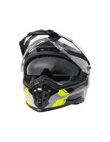 CASCO ONEAL D-SRS NOMAD NEGRO GRIS AMARILLO FLUOR