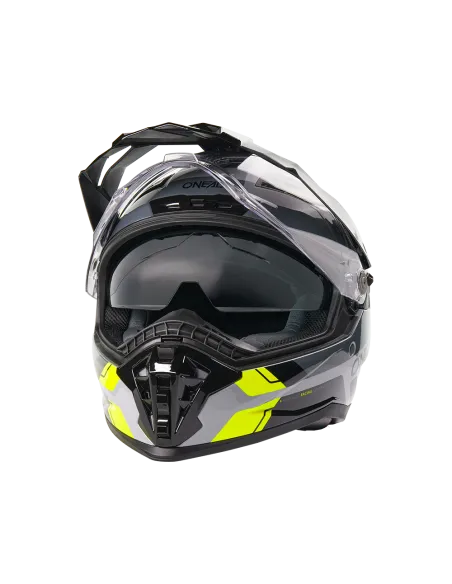 CASCO ONEAL D-SRS NOMAD NEGRO GRIS AMARILLO FLUOR