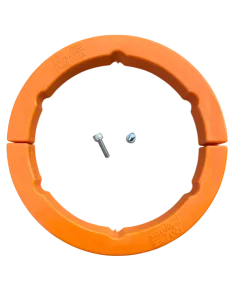 PROTECTOR DE CADENA RACEPRO NARANJA