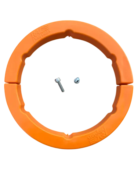 PROTECTOR DE CADENA RACEPRO NARANJA